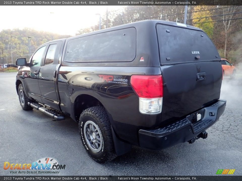 2013 Toyota Tundra TRD Rock Warrior Double Cab 4x4 Black / Black Photo #4