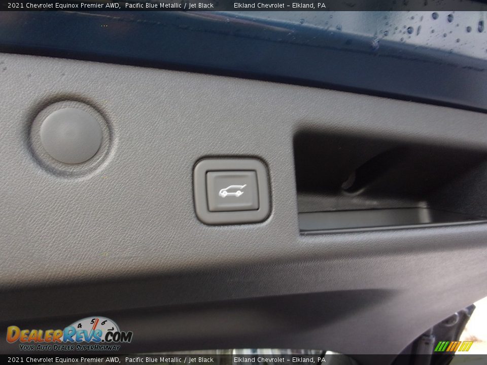 2021 Chevrolet Equinox Premier AWD Pacific Blue Metallic / Jet Black Photo #8