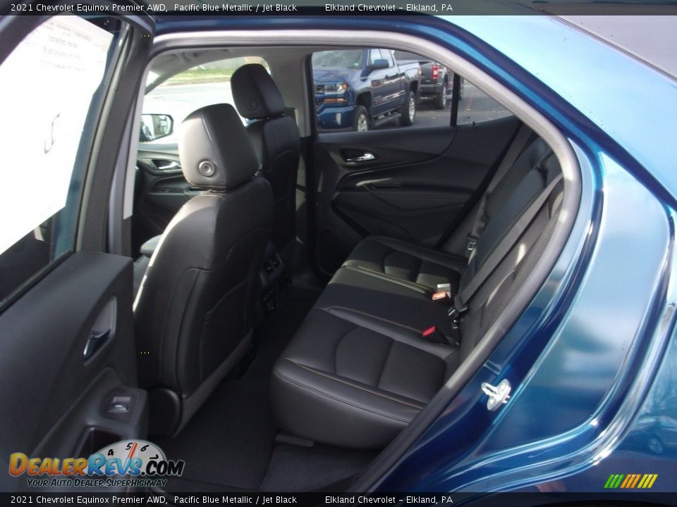2021 Chevrolet Equinox Premier AWD Pacific Blue Metallic / Jet Black Photo #12