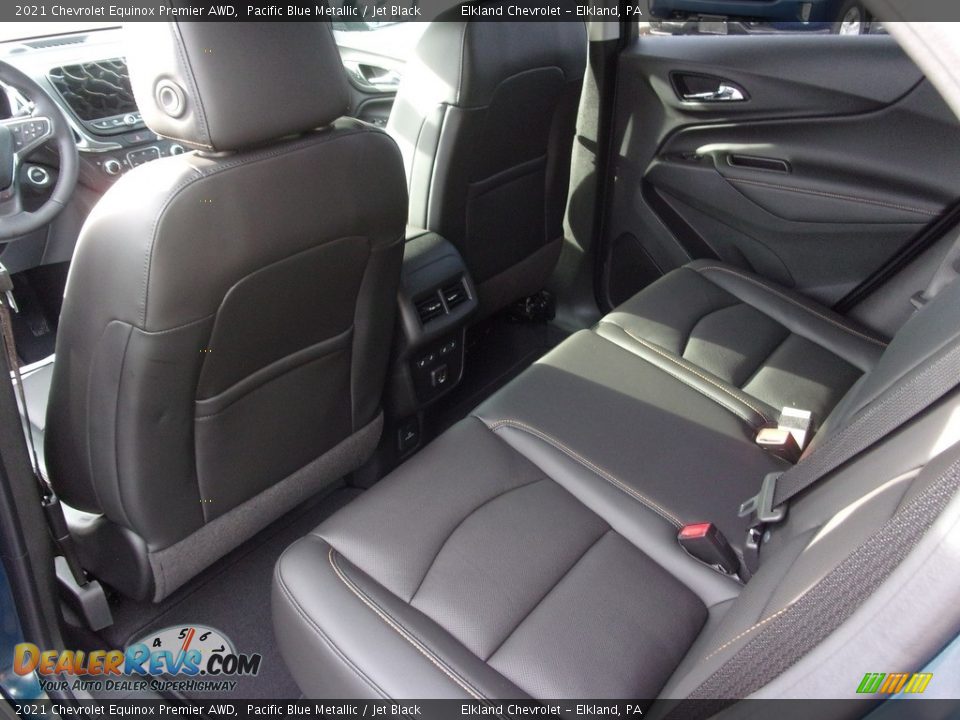 2021 Chevrolet Equinox Premier AWD Pacific Blue Metallic / Jet Black Photo #13