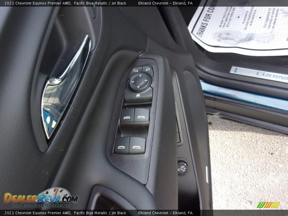 2021 Chevrolet Equinox Premier AWD Pacific Blue Metallic / Jet Black Photo #15