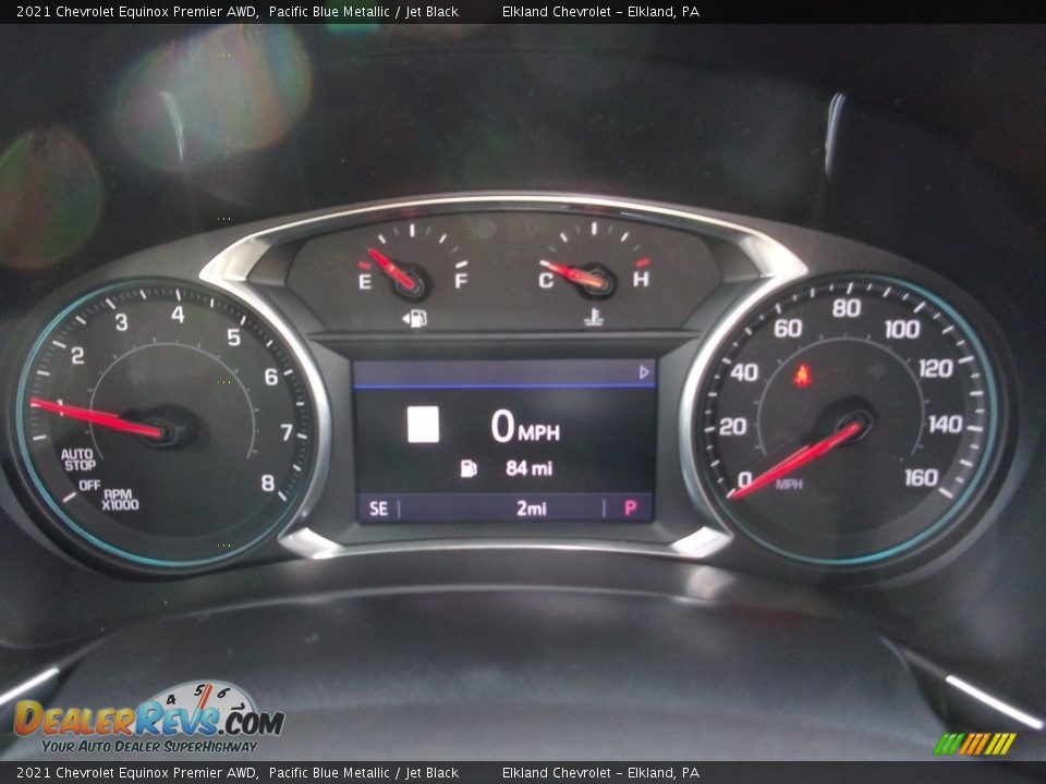 2021 Chevrolet Equinox Premier AWD Pacific Blue Metallic / Jet Black Photo #17