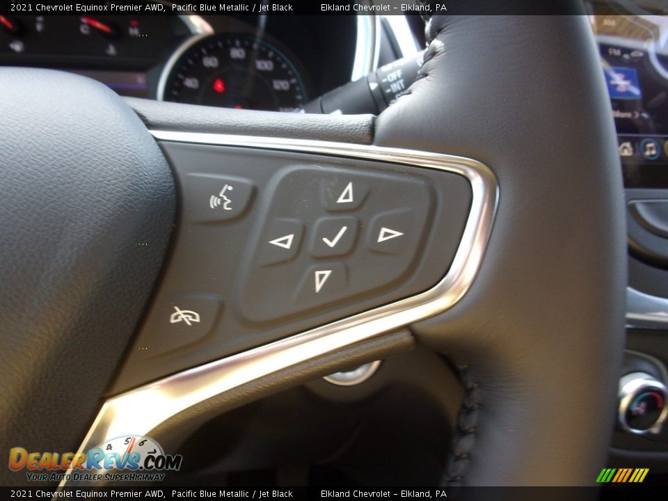 2021 Chevrolet Equinox Premier AWD Pacific Blue Metallic / Jet Black Photo #19