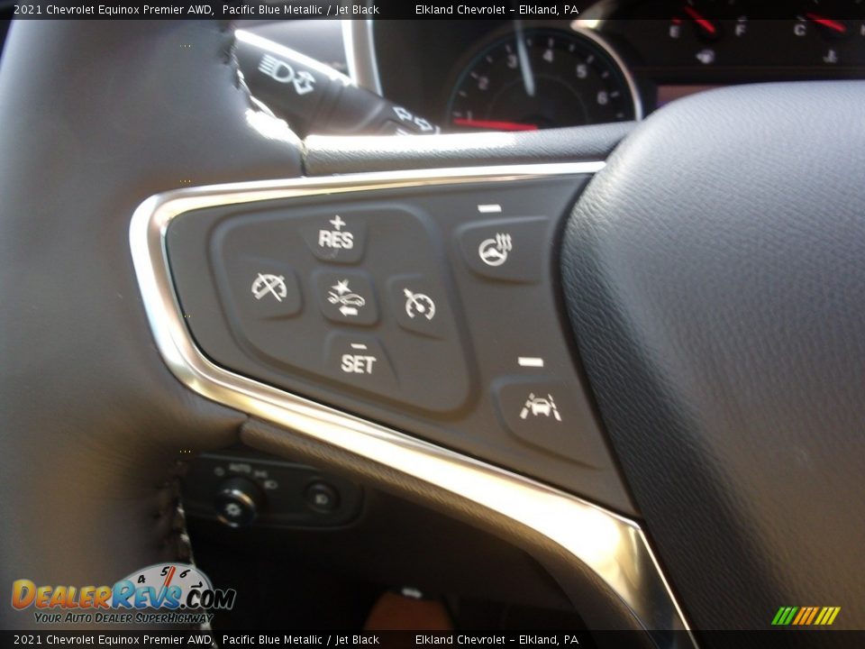 2021 Chevrolet Equinox Premier AWD Pacific Blue Metallic / Jet Black Photo #20