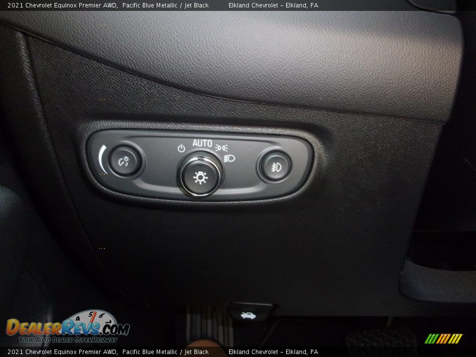 2021 Chevrolet Equinox Premier AWD Pacific Blue Metallic / Jet Black Photo #21