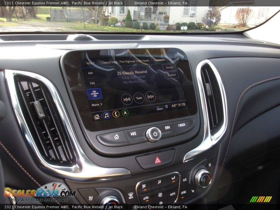 2021 Chevrolet Equinox Premier AWD Pacific Blue Metallic / Jet Black Photo #22