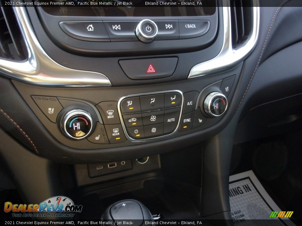 2021 Chevrolet Equinox Premier AWD Pacific Blue Metallic / Jet Black Photo #24