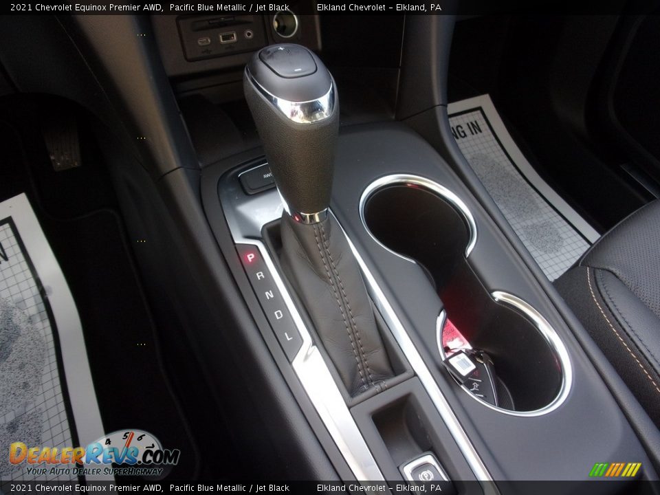 2021 Chevrolet Equinox Premier AWD Pacific Blue Metallic / Jet Black Photo #25