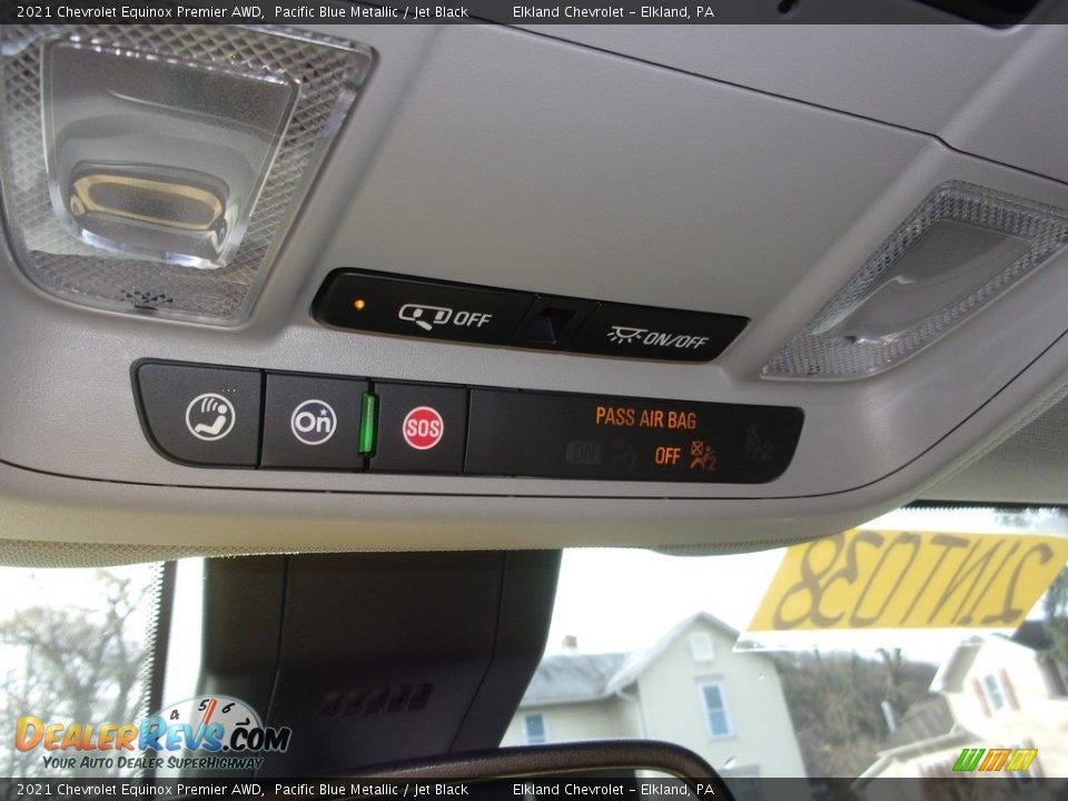 2021 Chevrolet Equinox Premier AWD Pacific Blue Metallic / Jet Black Photo #27