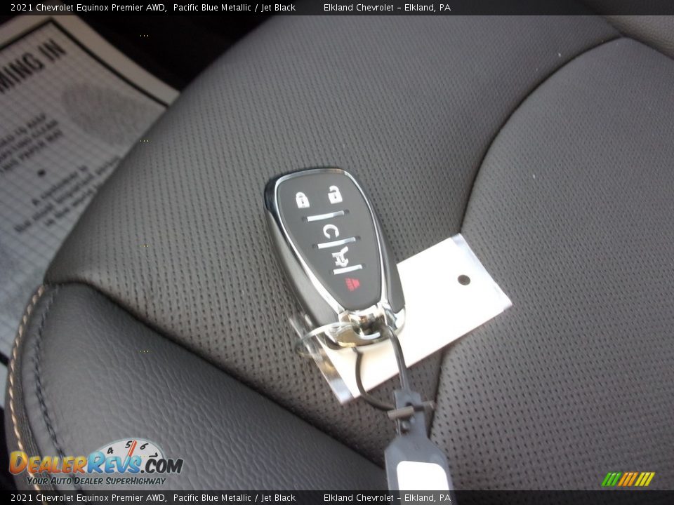 2021 Chevrolet Equinox Premier AWD Pacific Blue Metallic / Jet Black Photo #30