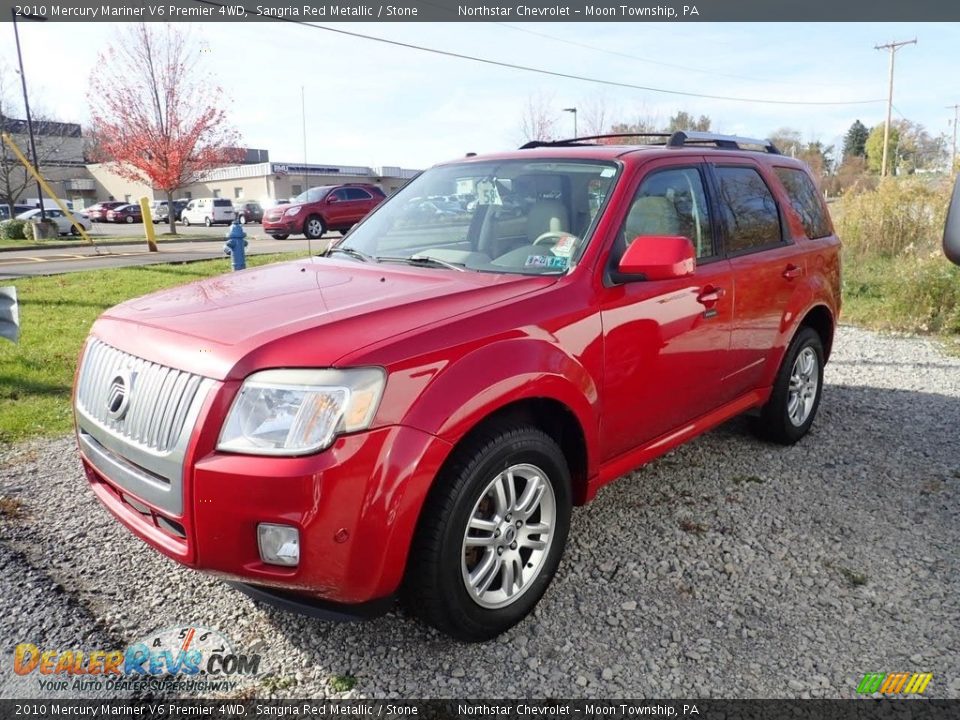 Front 3/4 View of 2010 Mercury Mariner V6 Premier 4WD Photo #1