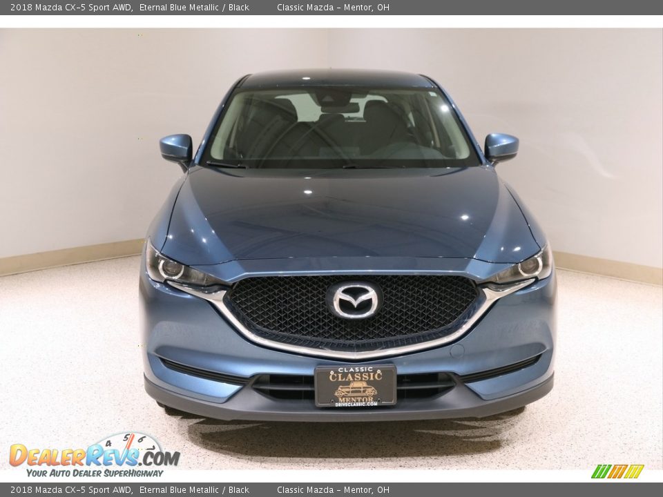 2018 Mazda CX-5 Sport AWD Eternal Blue Metallic / Black Photo #2