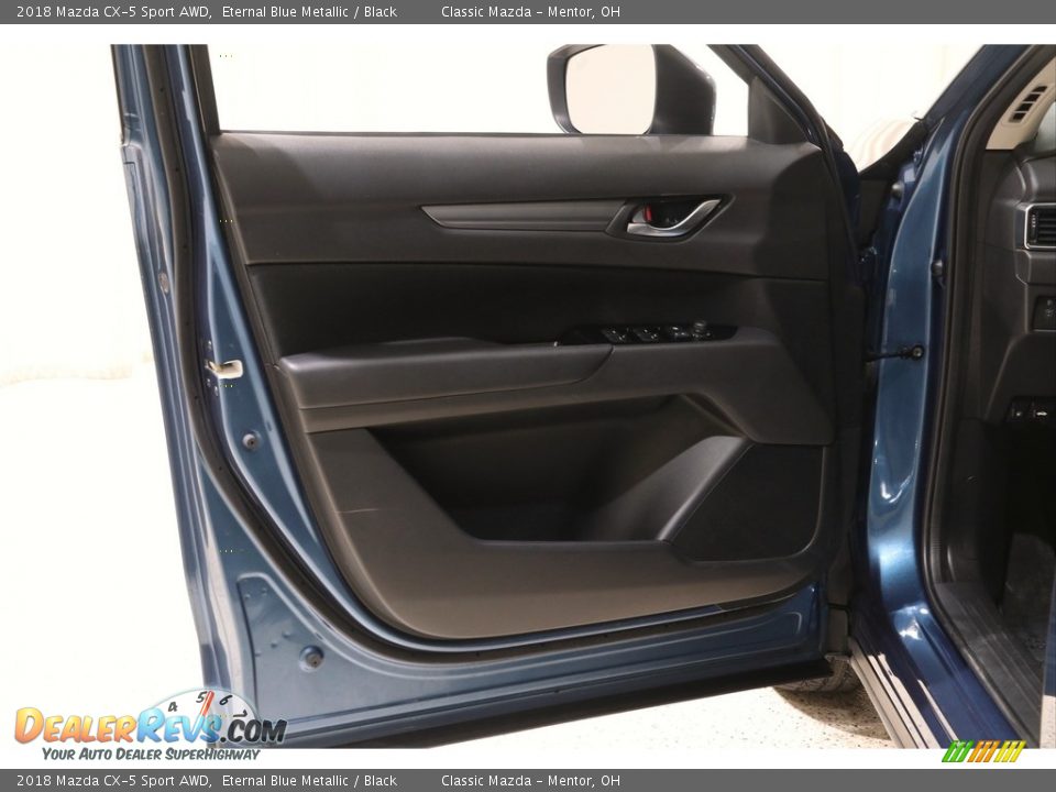 2018 Mazda CX-5 Sport AWD Eternal Blue Metallic / Black Photo #4