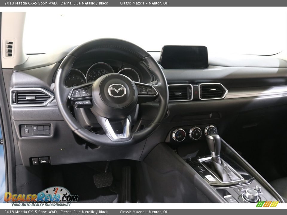 2018 Mazda CX-5 Sport AWD Eternal Blue Metallic / Black Photo #6