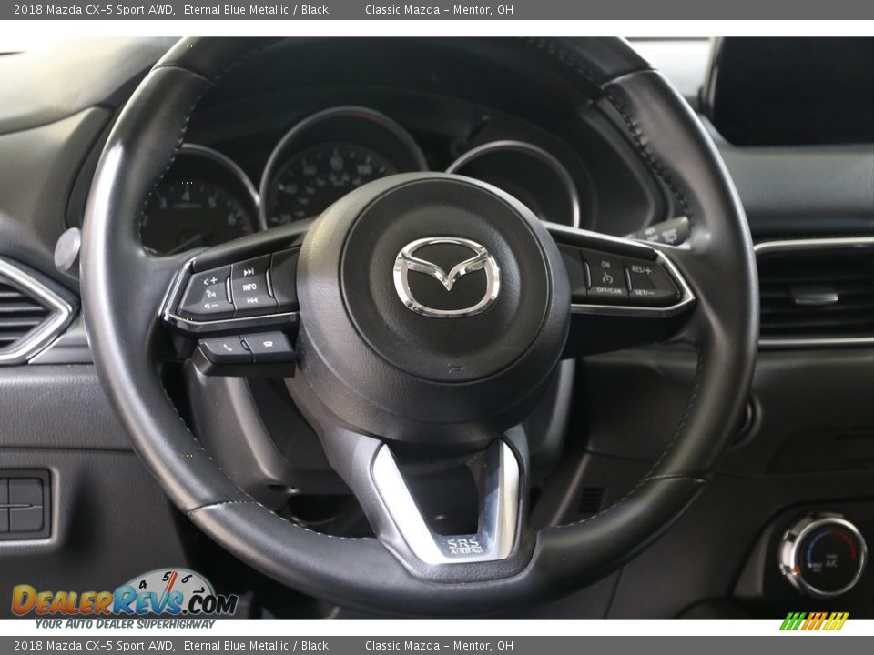 2018 Mazda CX-5 Sport AWD Eternal Blue Metallic / Black Photo #7