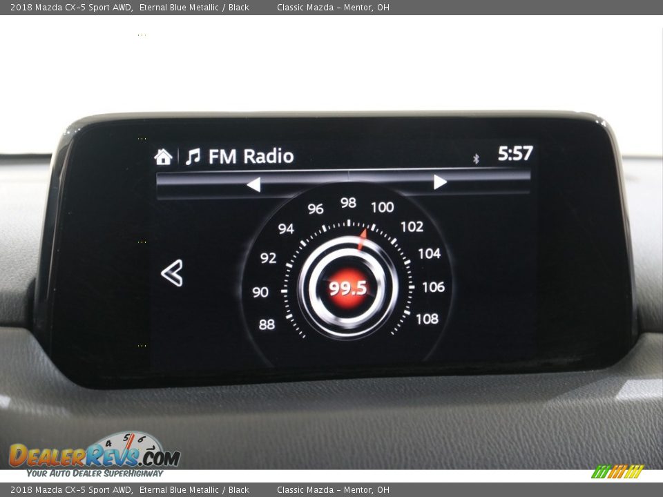 2018 Mazda CX-5 Sport AWD Eternal Blue Metallic / Black Photo #11