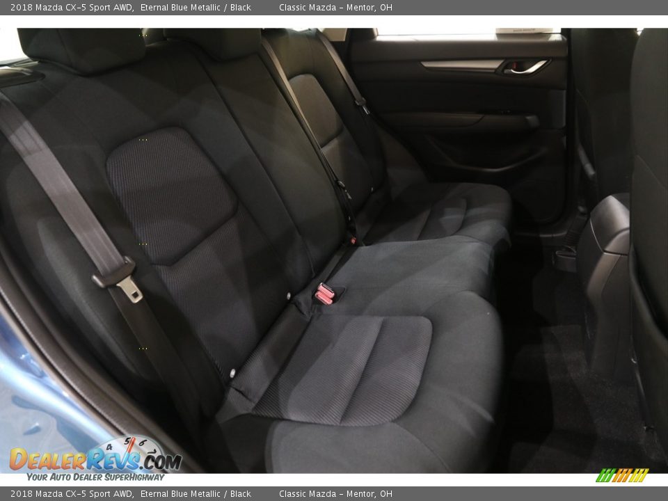 2018 Mazda CX-5 Sport AWD Eternal Blue Metallic / Black Photo #14