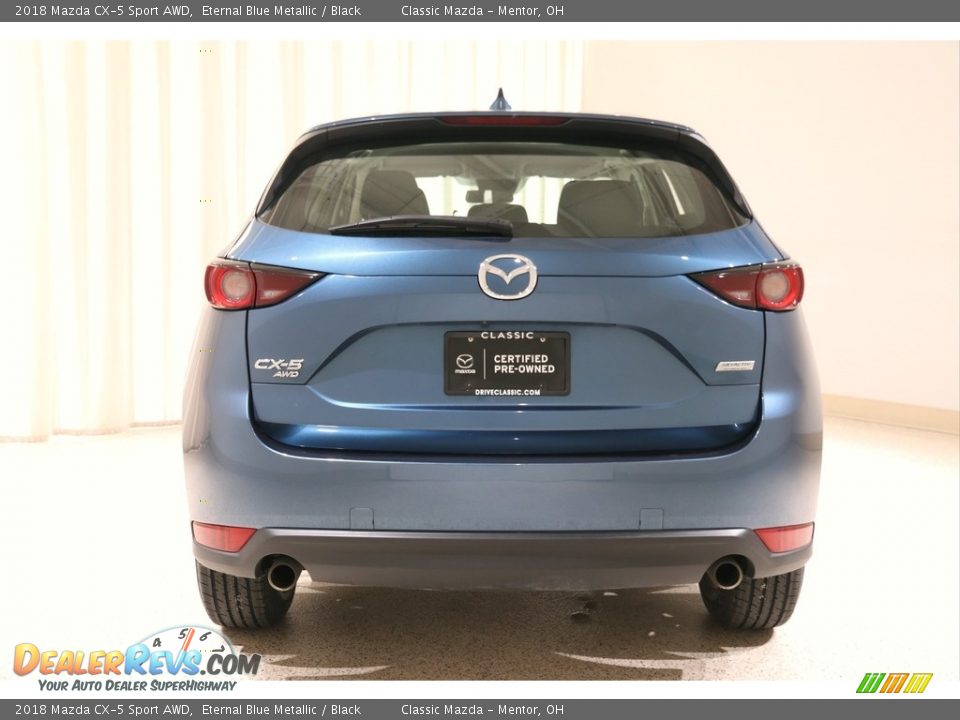 2018 Mazda CX-5 Sport AWD Eternal Blue Metallic / Black Photo #16