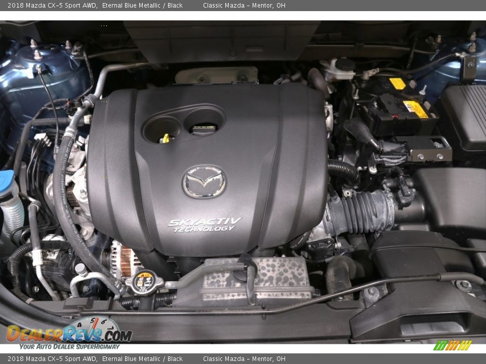 2018 Mazda CX-5 Sport AWD Eternal Blue Metallic / Black Photo #17
