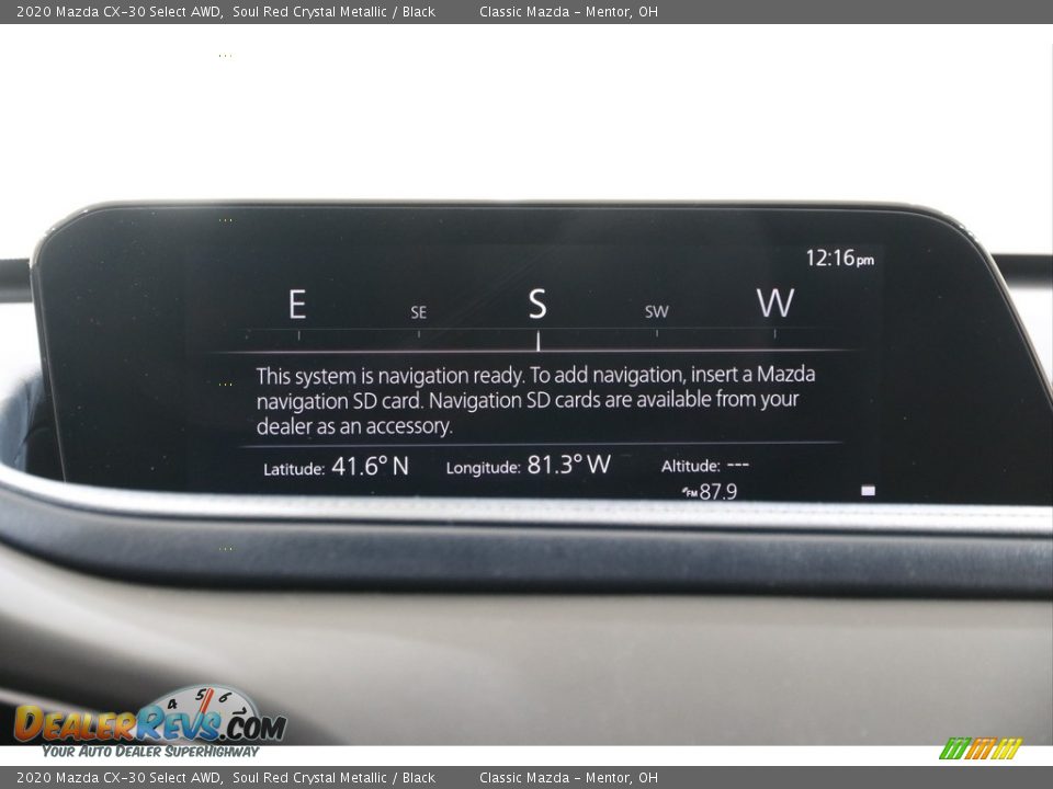 2020 Mazda CX-30 Select AWD Soul Red Crystal Metallic / Black Photo #12