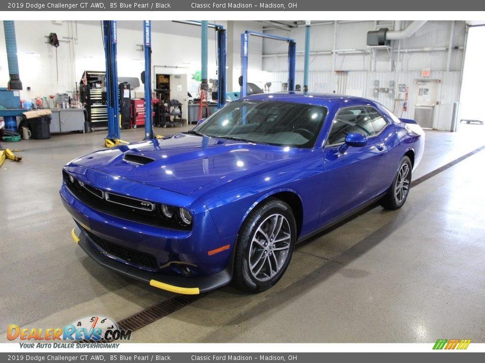 2019 Dodge Challenger GT AWD B5 Blue Pearl / Black Photo #1