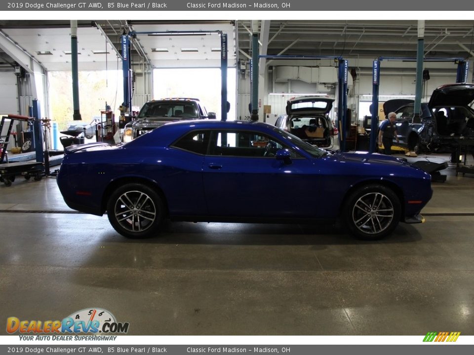 2019 Dodge Challenger GT AWD B5 Blue Pearl / Black Photo #4