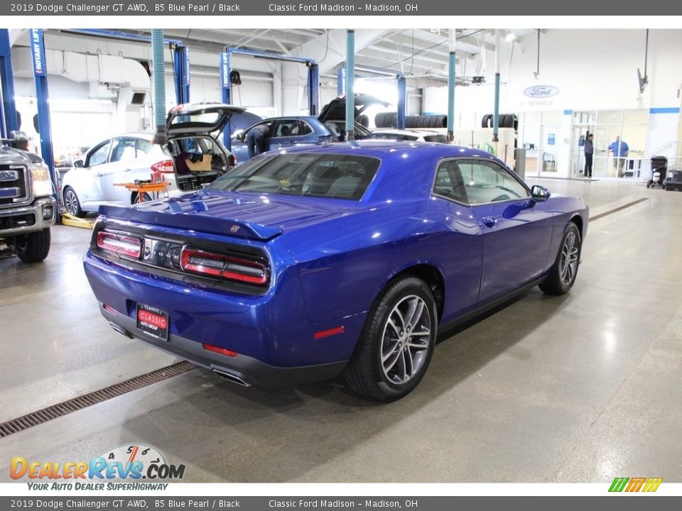 2019 Dodge Challenger GT AWD B5 Blue Pearl / Black Photo #5