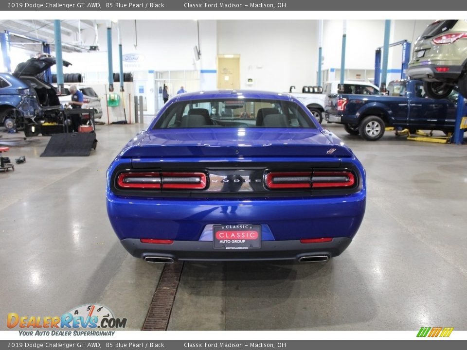 2019 Dodge Challenger GT AWD B5 Blue Pearl / Black Photo #6