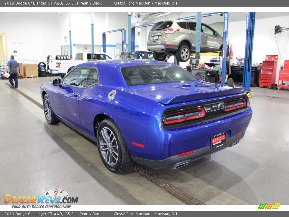2019 Dodge Challenger GT AWD B5 Blue Pearl / Black Photo #7