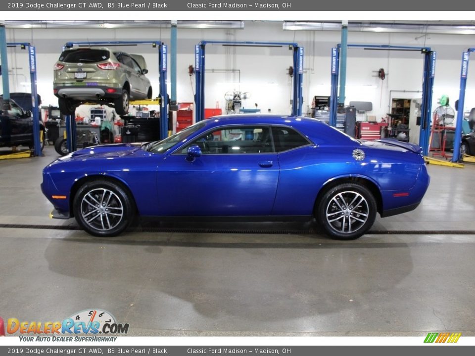 2019 Dodge Challenger GT AWD B5 Blue Pearl / Black Photo #8