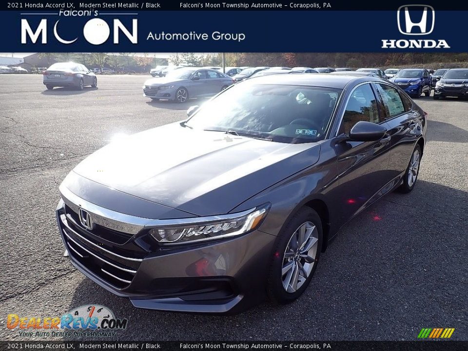 2021 Honda Accord LX Modern Steel Metallic / Black Photo #1