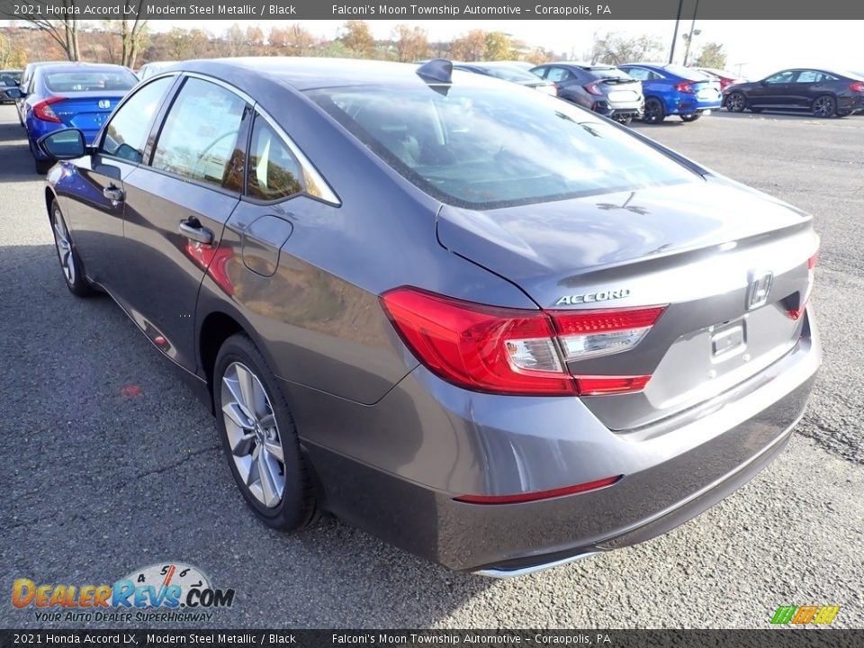 2021 Honda Accord LX Modern Steel Metallic / Black Photo #3