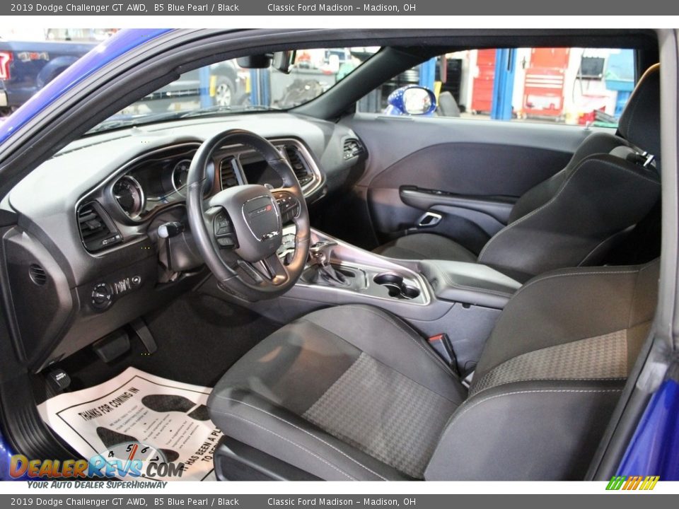 2019 Dodge Challenger GT AWD B5 Blue Pearl / Black Photo #11