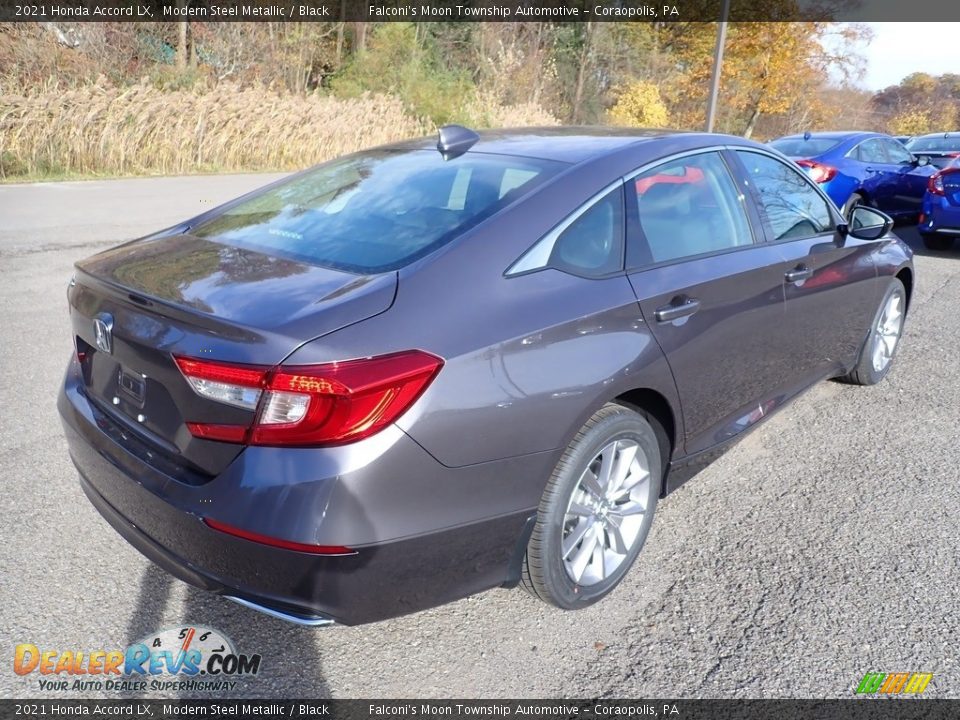 2021 Honda Accord LX Modern Steel Metallic / Black Photo #5