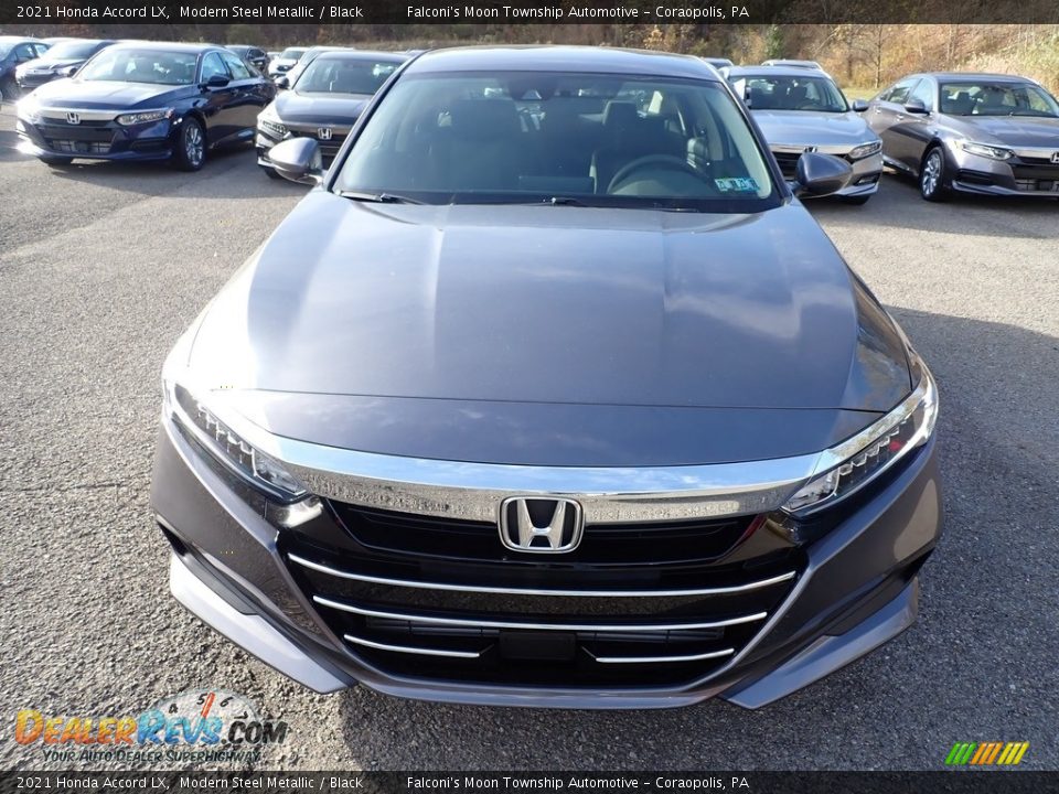 2021 Honda Accord LX Modern Steel Metallic / Black Photo #7