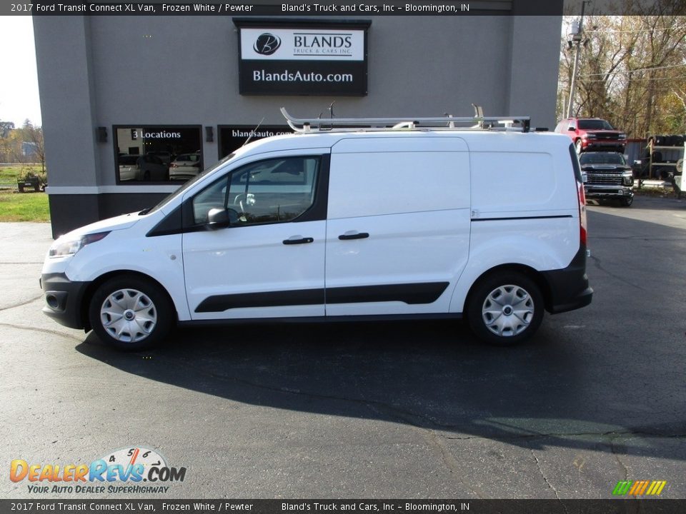 2017 Ford Transit Connect XL Van Frozen White / Pewter Photo #1