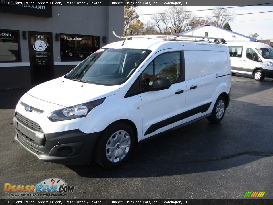 2017 Ford Transit Connect XL Van Frozen White / Pewter Photo #2