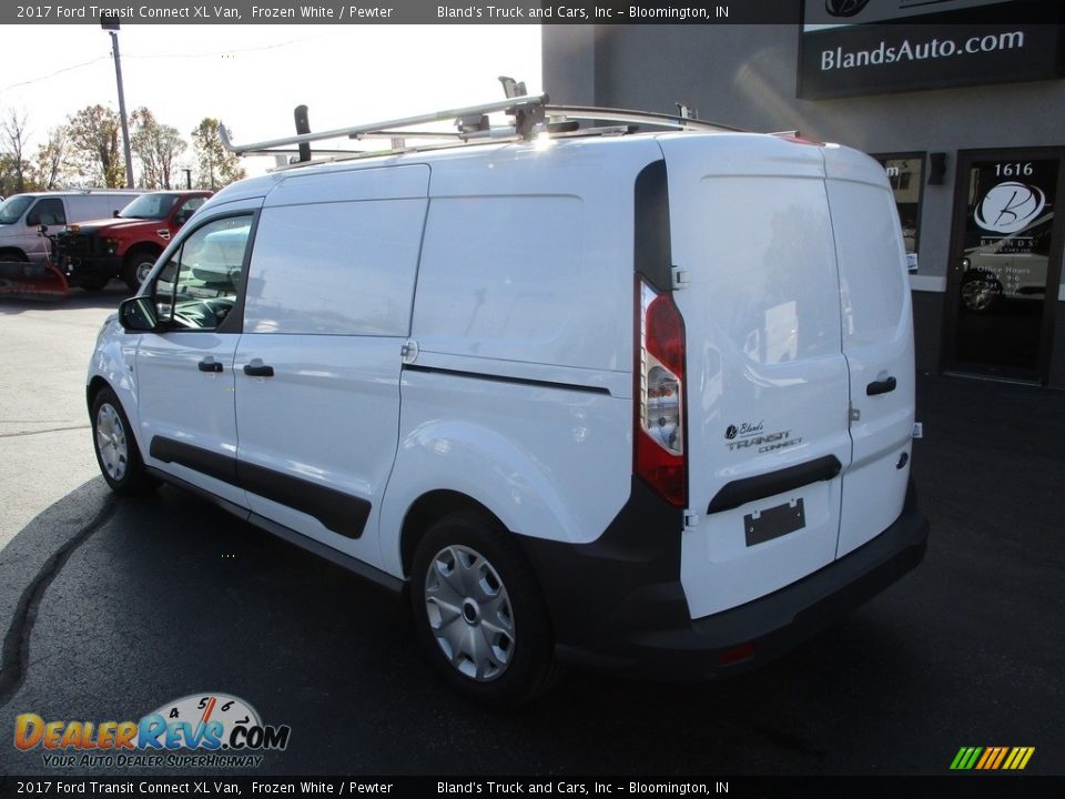 2017 Ford Transit Connect XL Van Frozen White / Pewter Photo #3