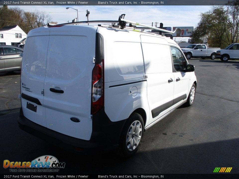 2017 Ford Transit Connect XL Van Frozen White / Pewter Photo #4