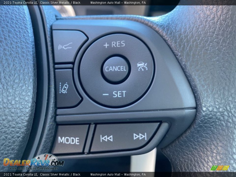 2021 Toyota Corolla LE Steering Wheel Photo #9