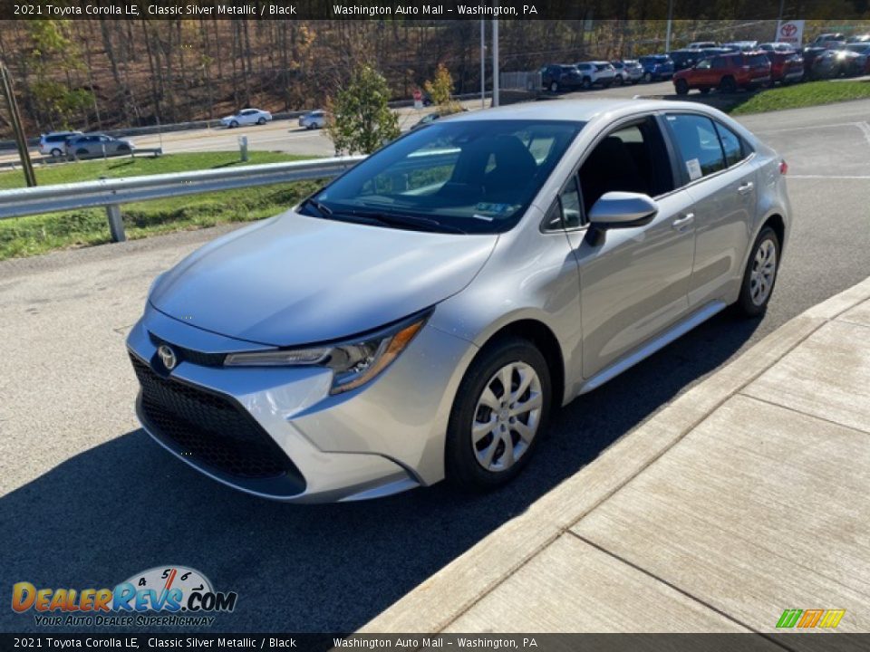 2021 Toyota Corolla LE Classic Silver Metallic / Black Photo #14