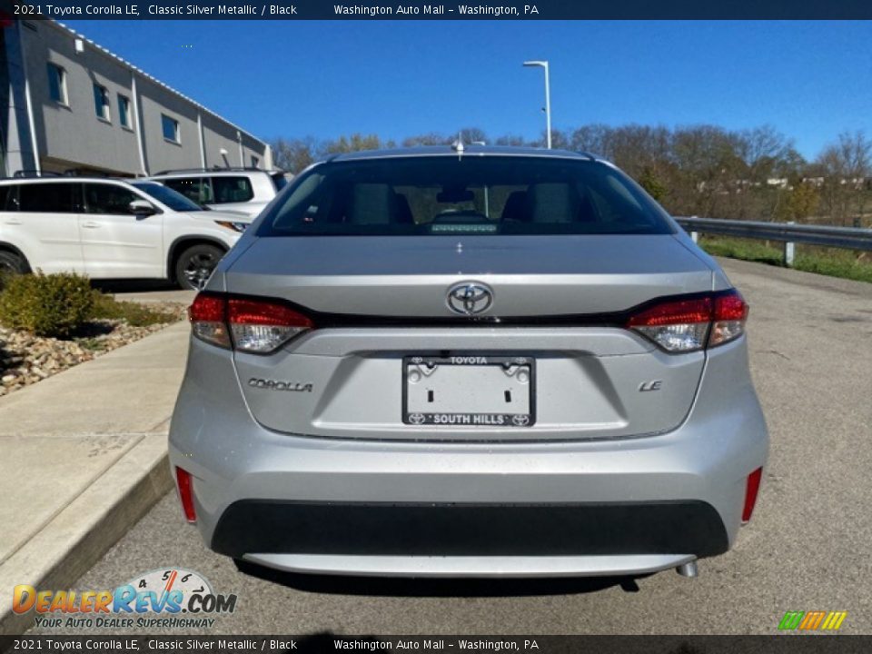 2021 Toyota Corolla LE Classic Silver Metallic / Black Photo #16