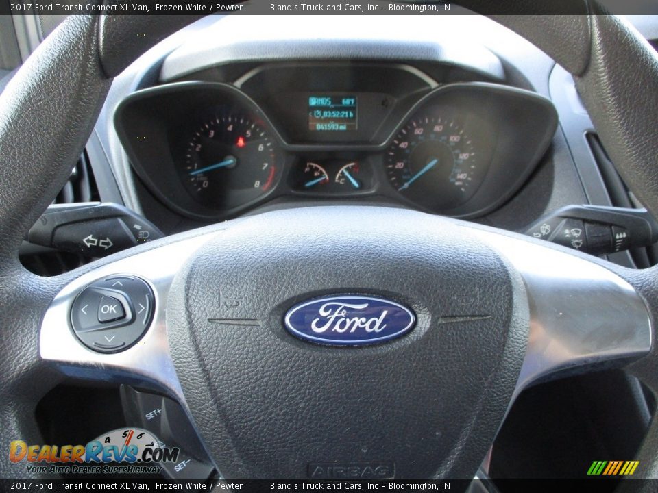 2017 Ford Transit Connect XL Van Frozen White / Pewter Photo #11