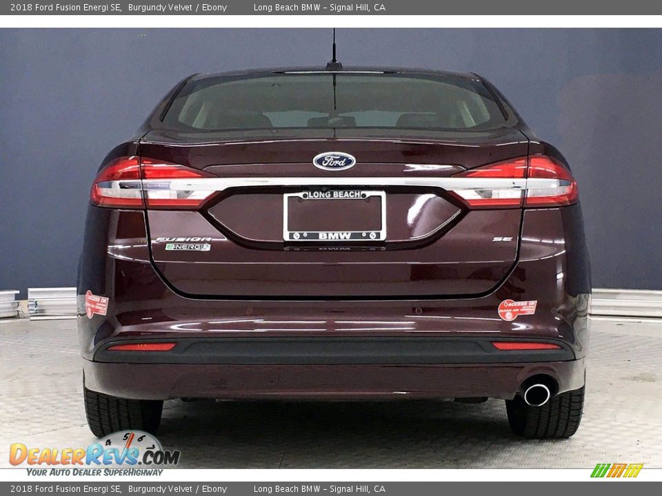 2018 Ford Fusion Energi SE Burgundy Velvet / Ebony Photo #3