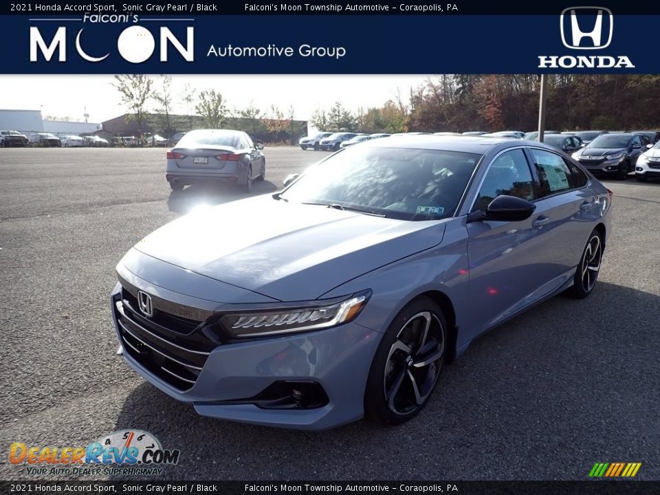 2021 Honda Accord Sport Sonic Gray Pearl / Black Photo #1