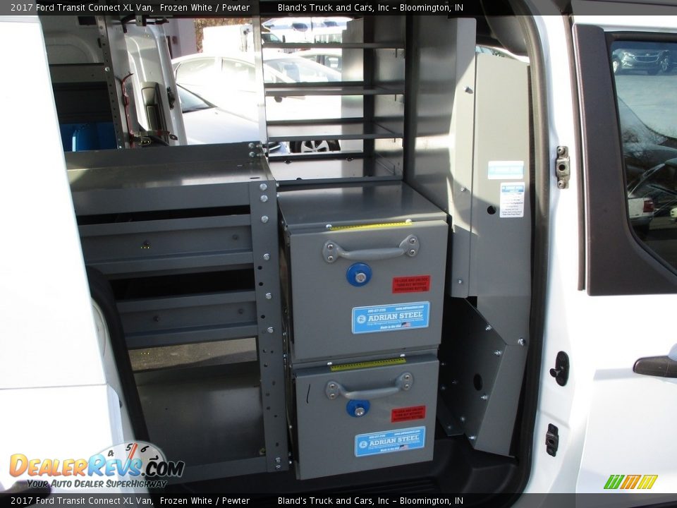 2017 Ford Transit Connect XL Van Frozen White / Pewter Photo #27