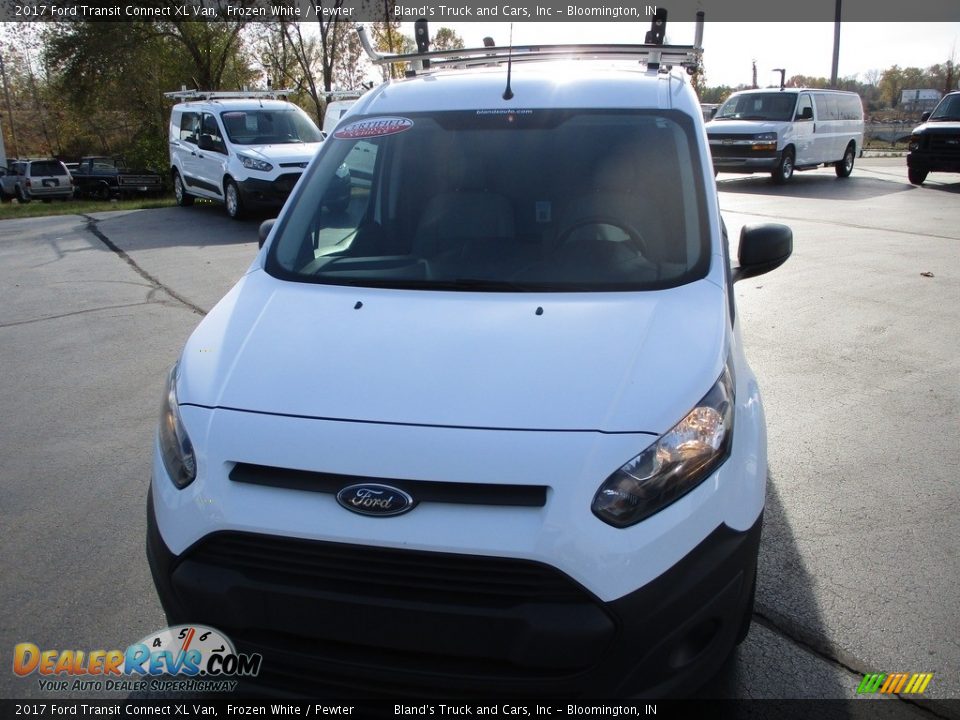 2017 Ford Transit Connect XL Van Frozen White / Pewter Photo #28