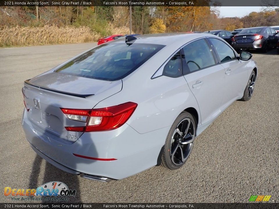 2021 Honda Accord Sport Sonic Gray Pearl / Black Photo #5