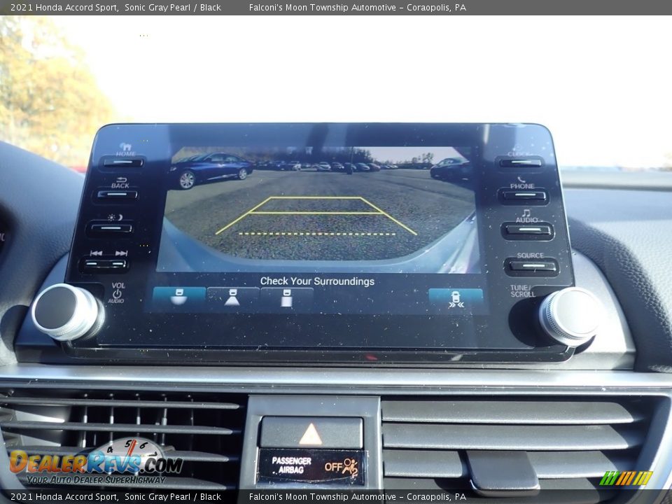 2021 Honda Accord Sport Sonic Gray Pearl / Black Photo #15