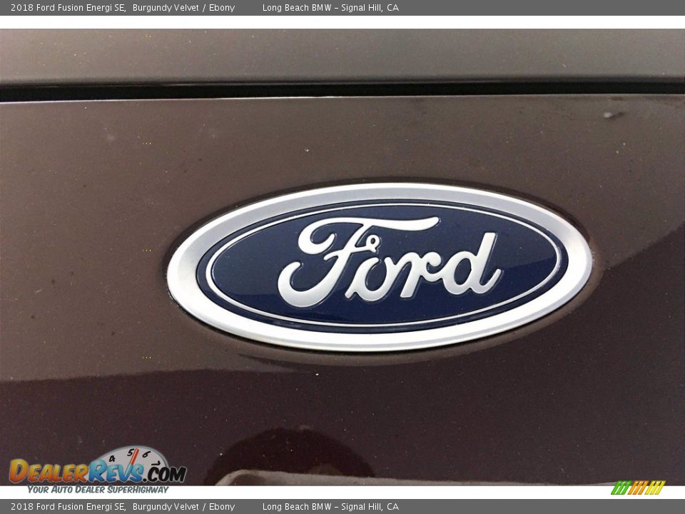 2018 Ford Fusion Energi SE Burgundy Velvet / Ebony Photo #33
